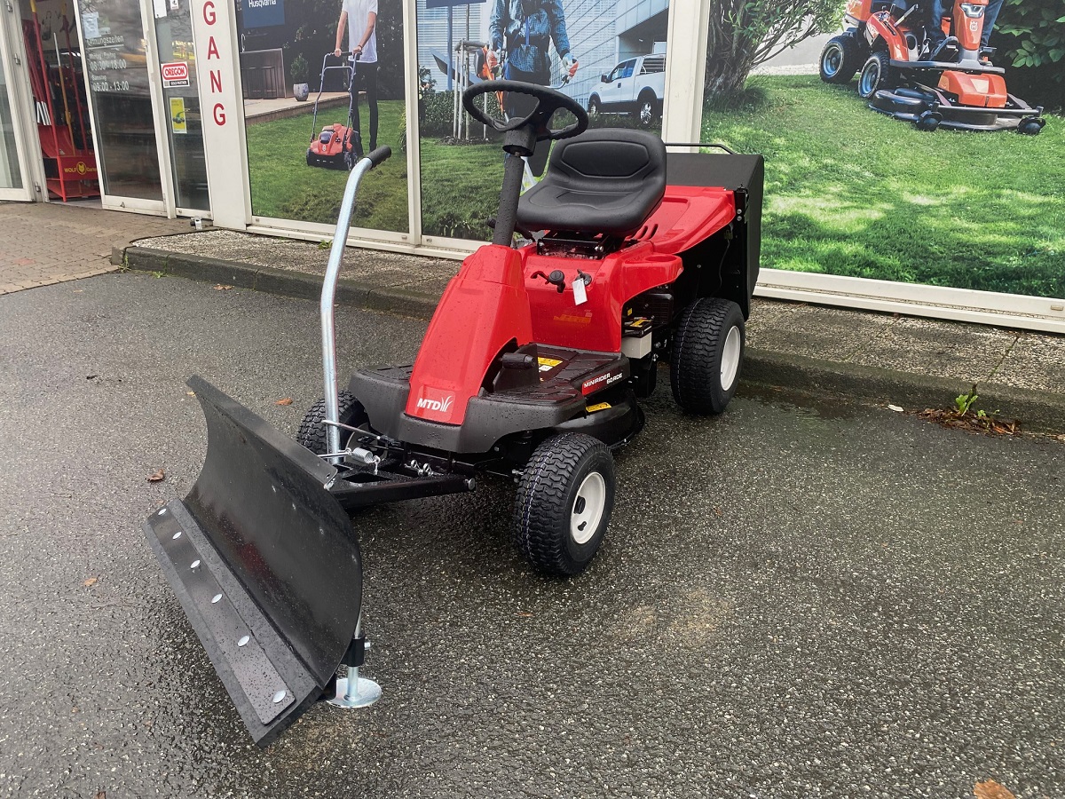 MTD 60 RDE MiniRider Aufsitzmäher mit Schneeschild 100 – Image 2