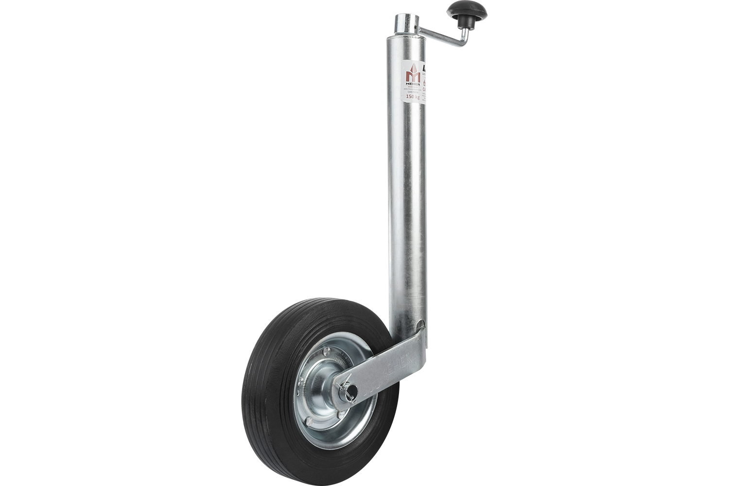Garden Trailer 200 Kipp Einachsanhänger mit Stützrad und blauer Flachplane – Bild 17