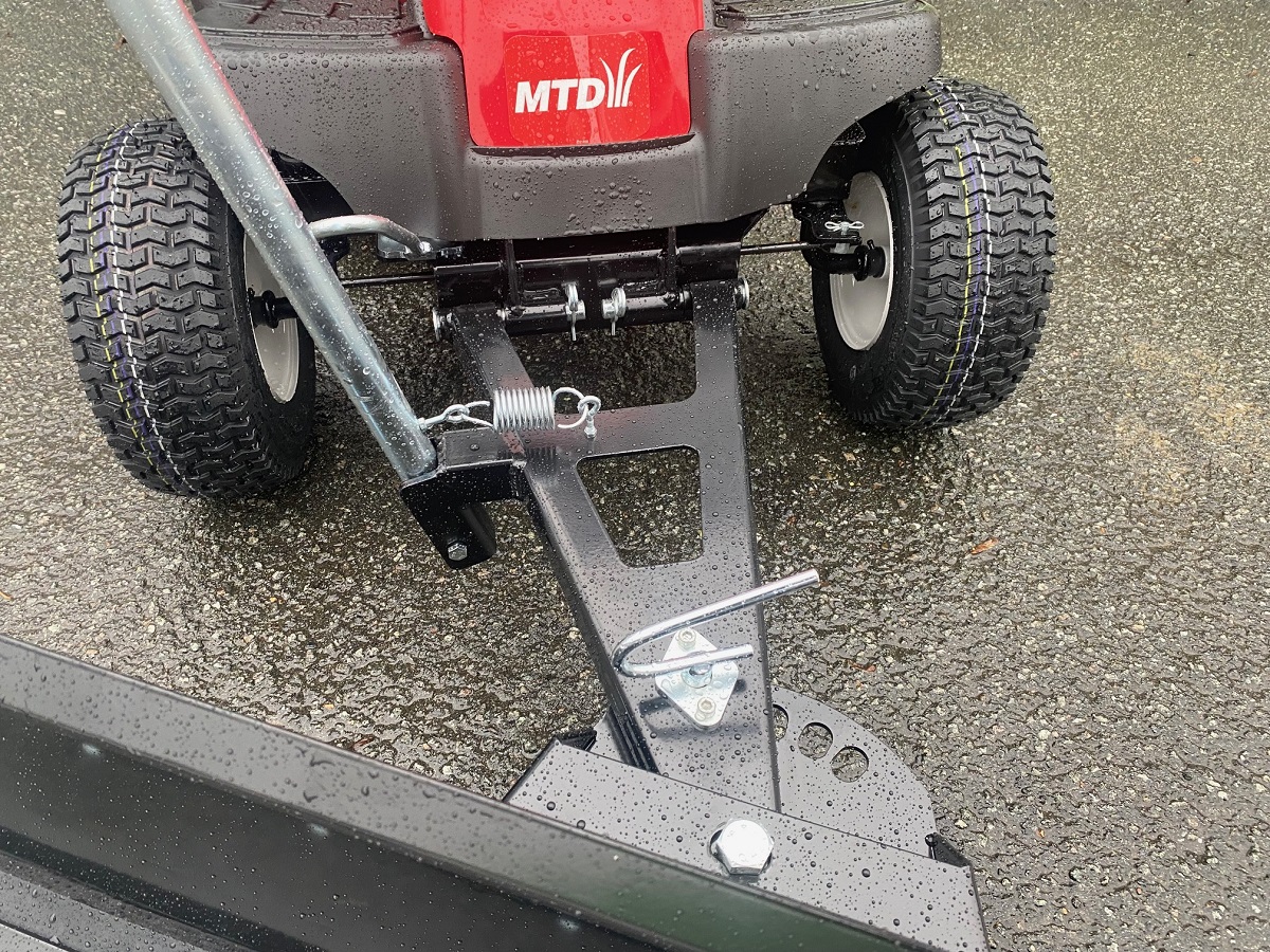 MTD 60 RDE MiniRider Aufsitzmäher mit Schneeschild 100 – Image 8